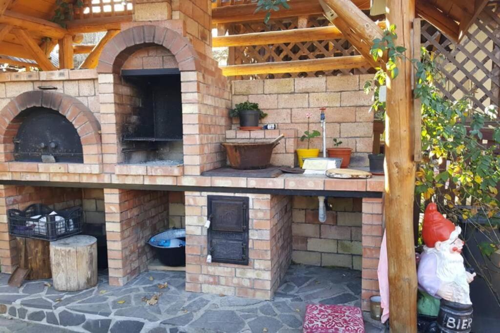 Villa Casa cu fantana Borlesti Exterior foto